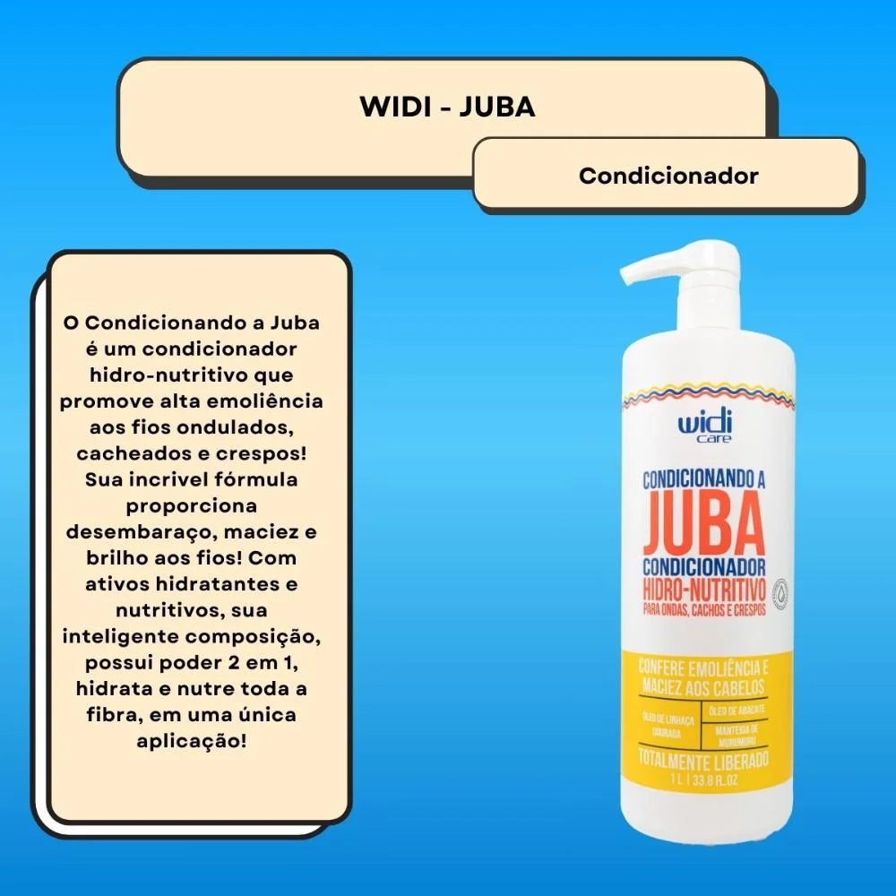 Widi Care Condicionando A Juba Condicionandor 1L 1L 2