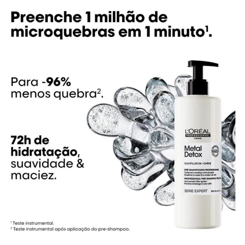 L'Oréal Professionnel Metal Detox Pré Shampoo 250ml 250ml 4