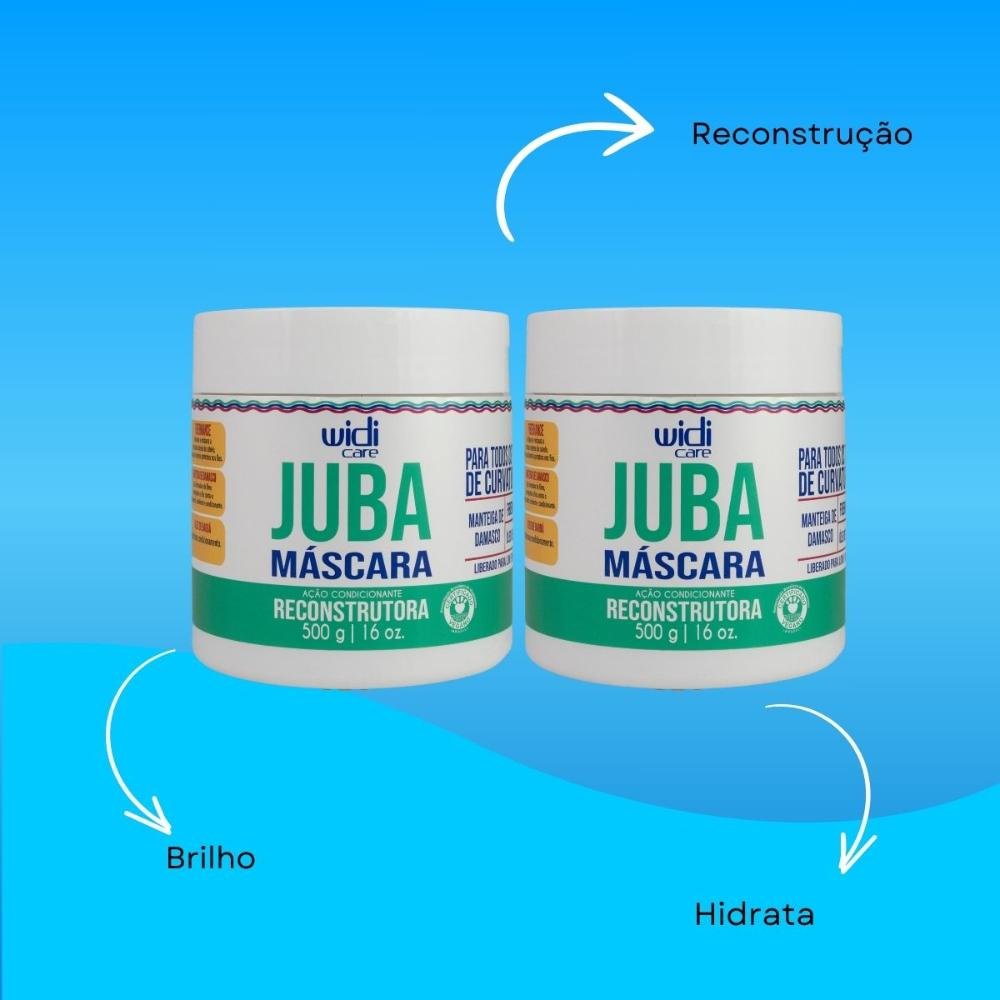 Widi Care Juba Reconstrutura Kit 2 Máscaras 500g ÚNICO 4