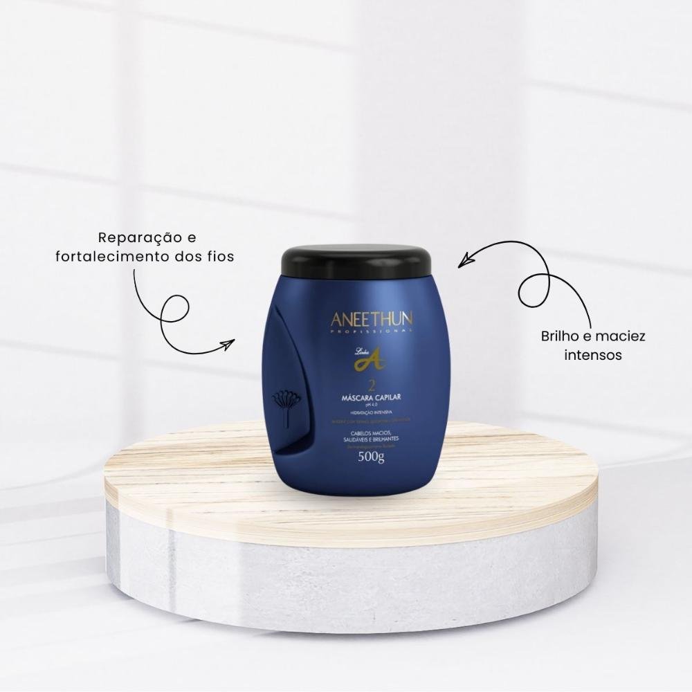 Kit Aneethun Linha A 2 Máscara Capilar 500 g 500g 6