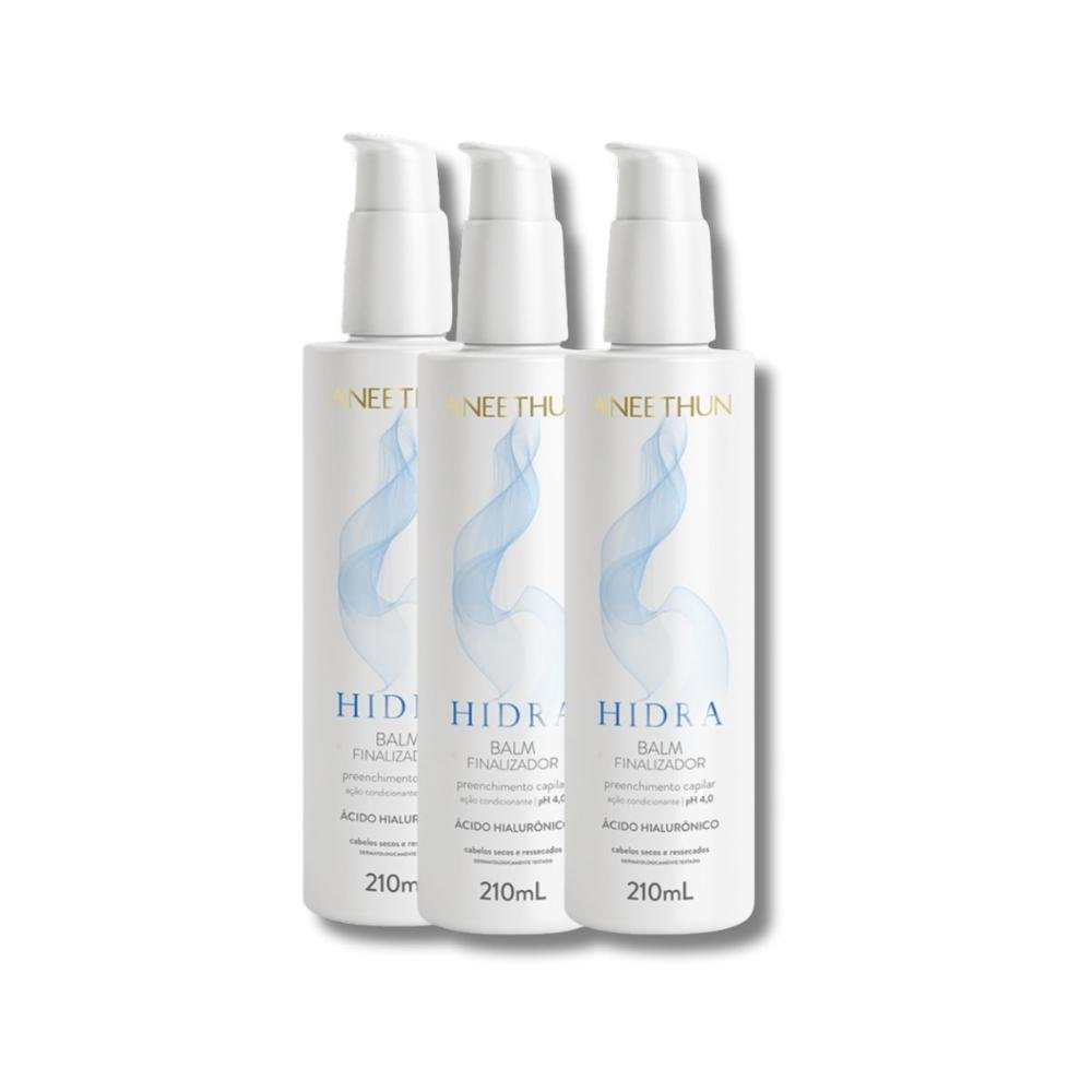 Kit Aneethun Hidra ph 4,0 3 Balm Finalizador 210 ml ÚNICO 7