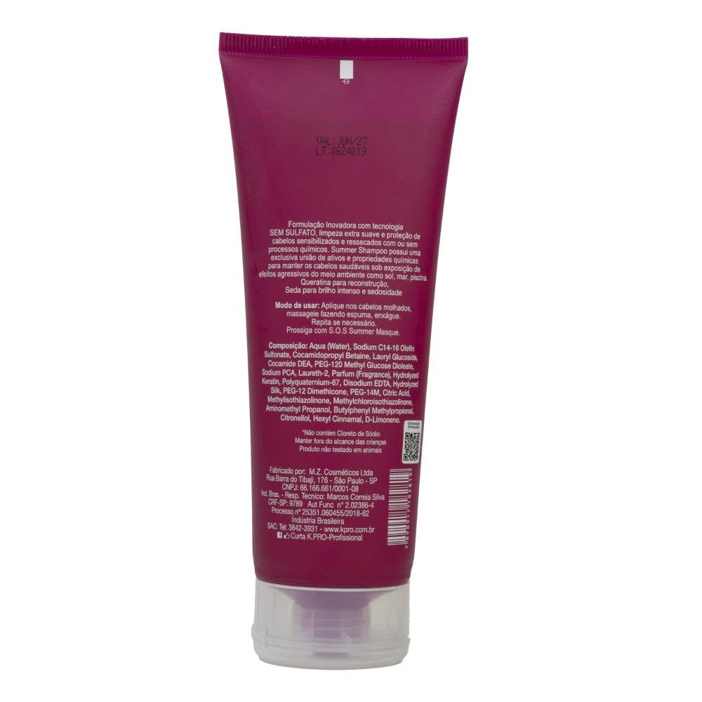 K.Pro Profissional S.O.S Summer Shampoo 240ml 240ml 3