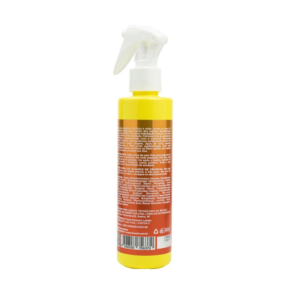 Lowel Professional Hide Sun Spray Hidratante Leave-In 200ml 200ml 4