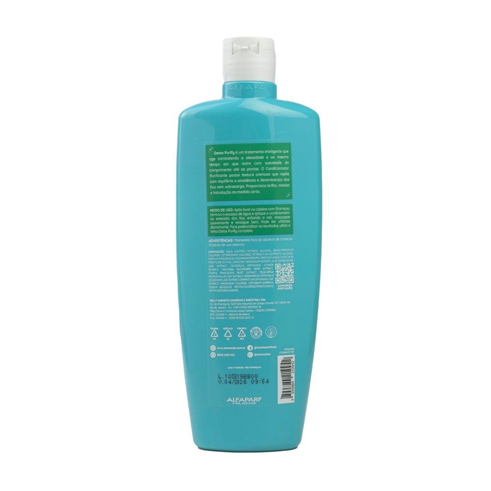 Alfaparf Alta Moda Detox Purify Condicionador 300ml 300ml 3
