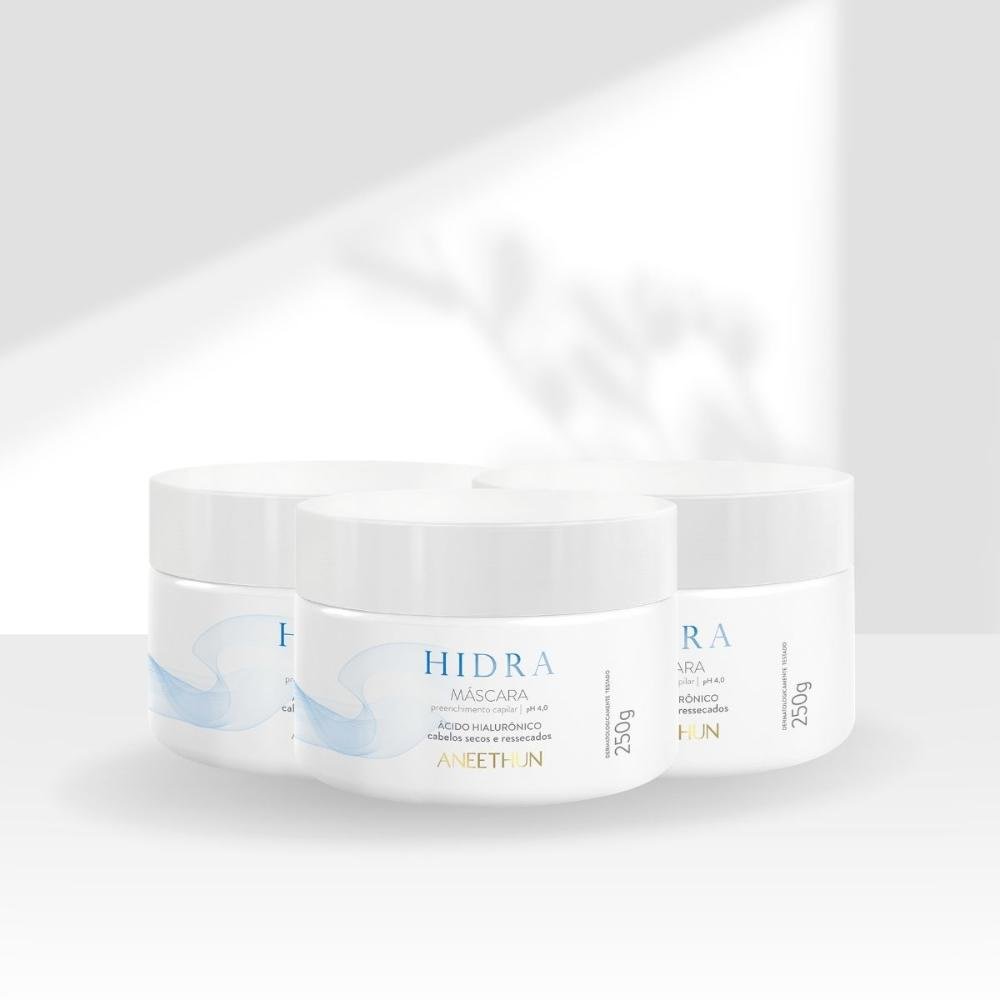 Kit Aneethun Hidra Acido Hialurônico 3 Máscara 250 g 250g 6
