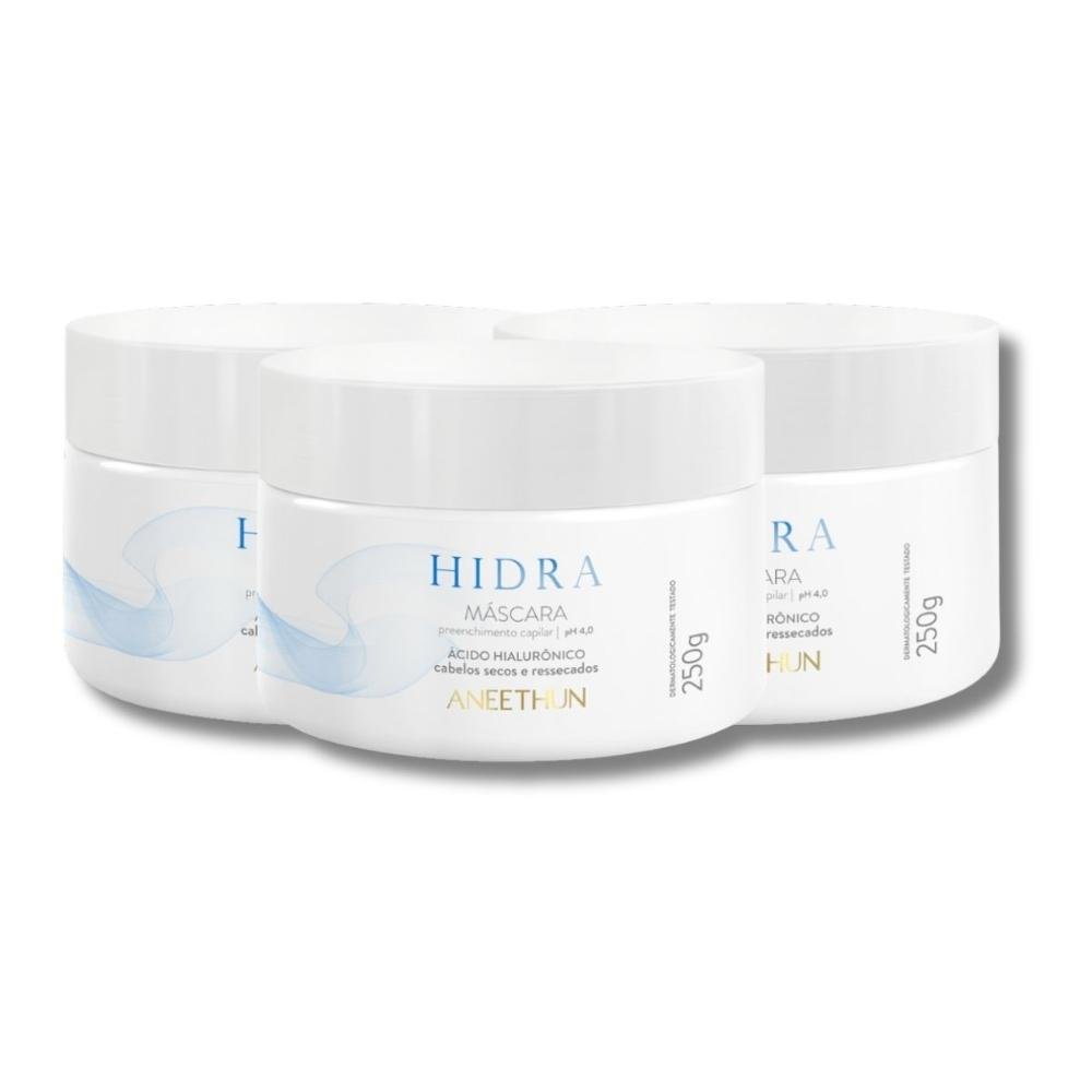 Kit Aneethun Hidra Acido Hialurônico 3 Máscara 250 g 250g 7