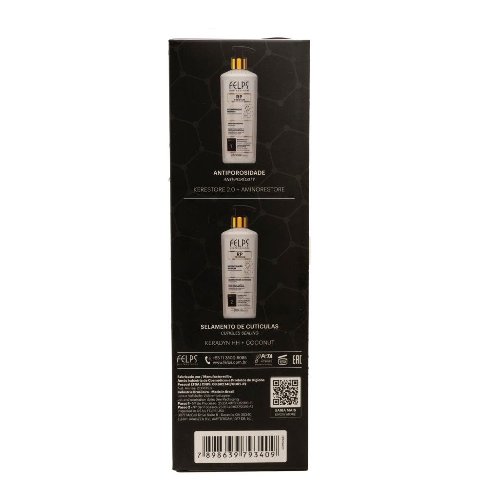 Felps Professional RP Premium Kit Reconstrução 500ml ÚNICO 7