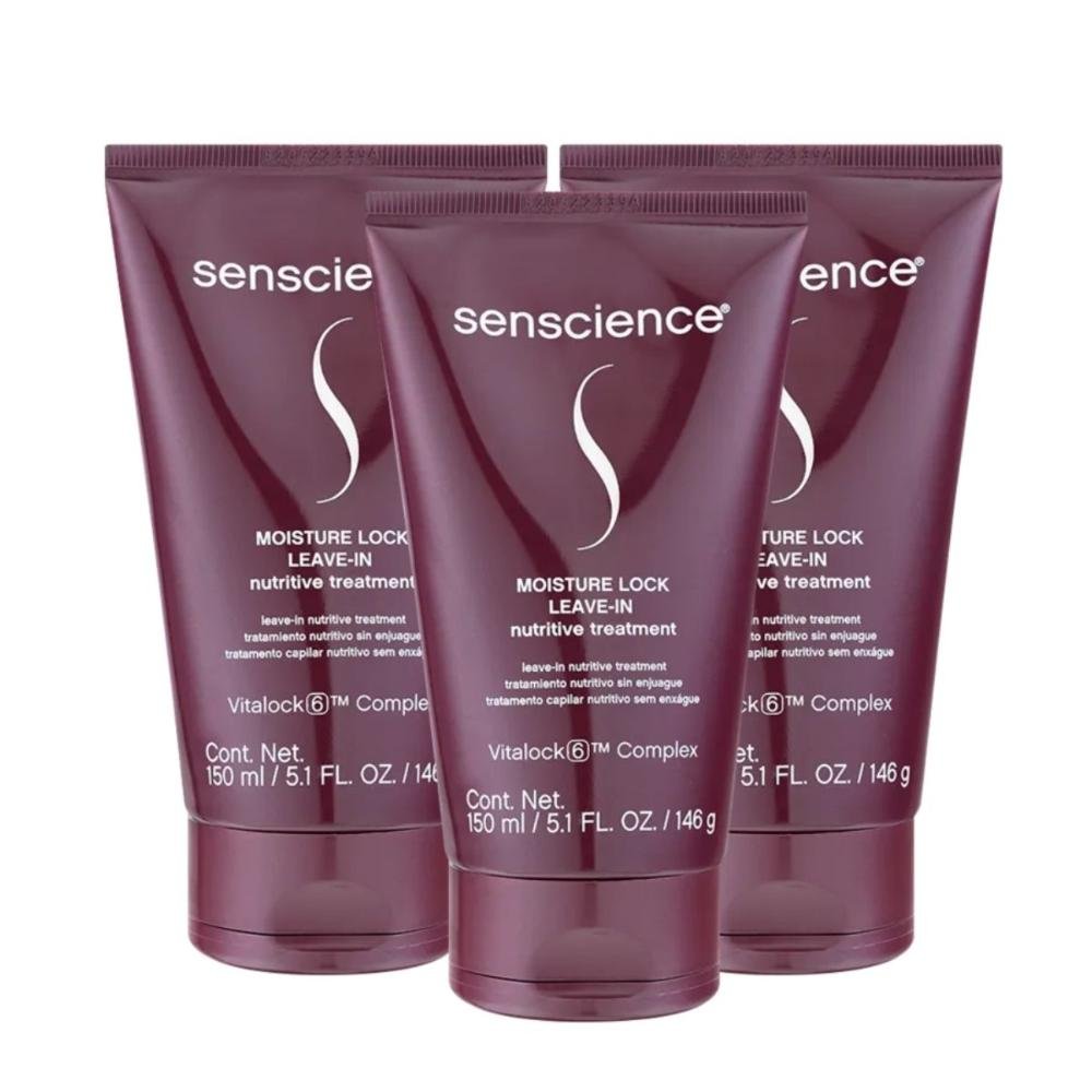 Kit Senscience Moisture Lock 3 Leave-in 150 ml