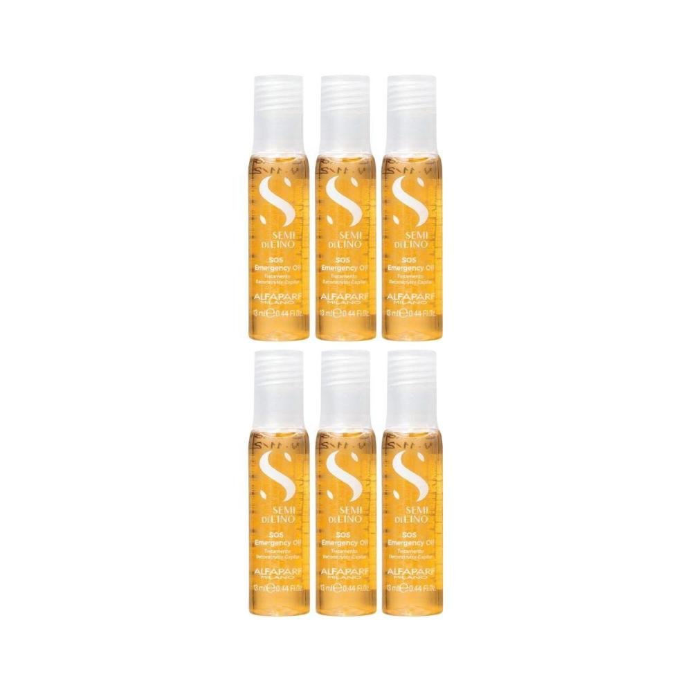 Alfaparf Semi Di Lino Kit 6 Reconstruction SOS 13ml
