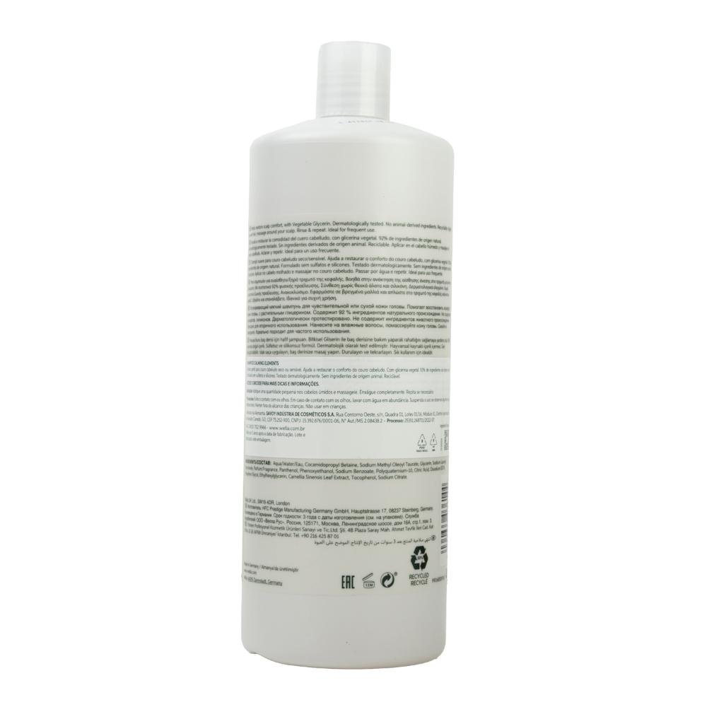Shampoo Wella Elements Calming 1 Litro 1L 3
