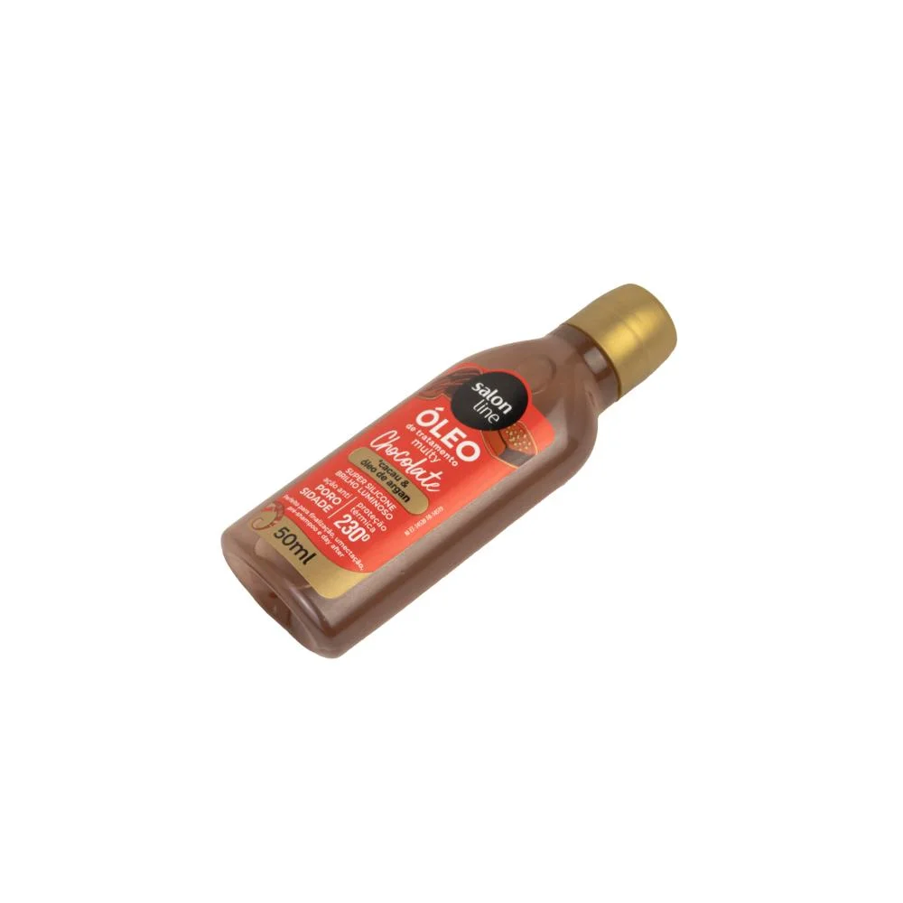 Salon Line Multy Chocolate Tratamento Óleo 50ml 50ml 4