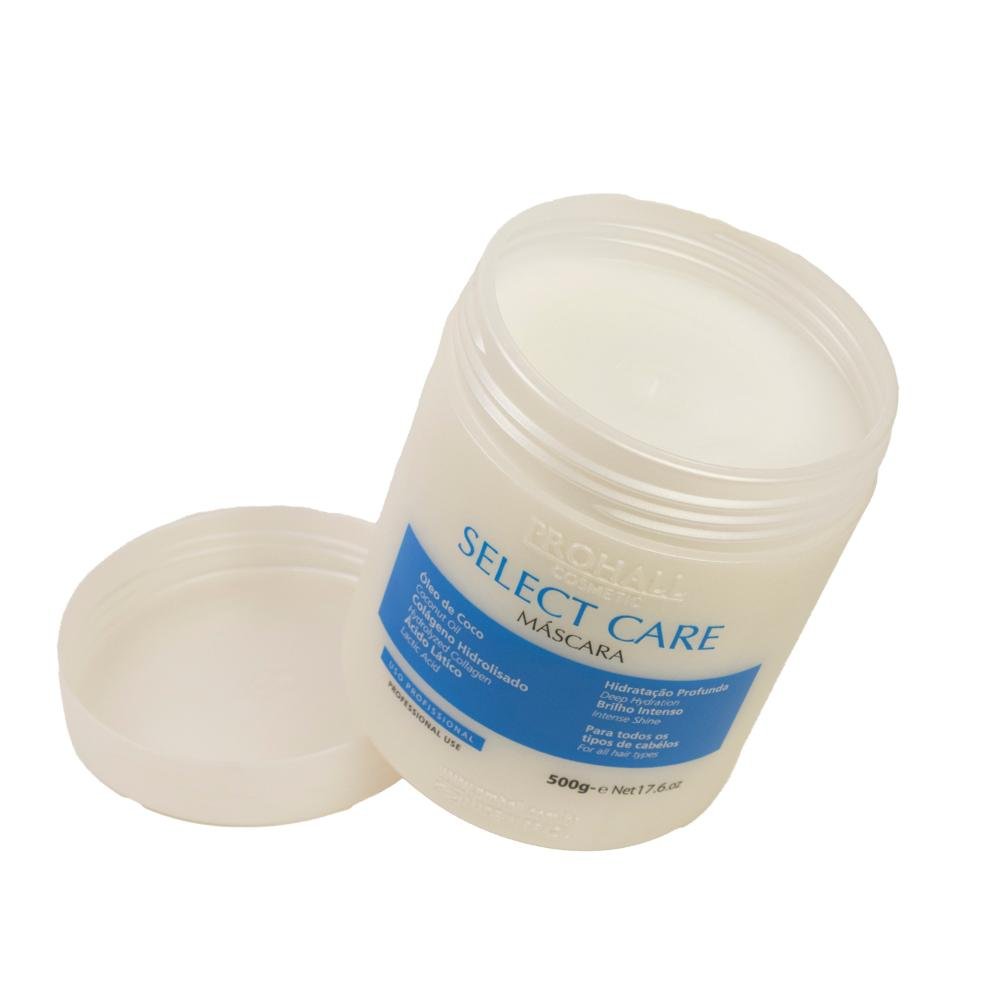 Prohall Cosmetic Select Care Hidratação Máscara 500g 500g 4