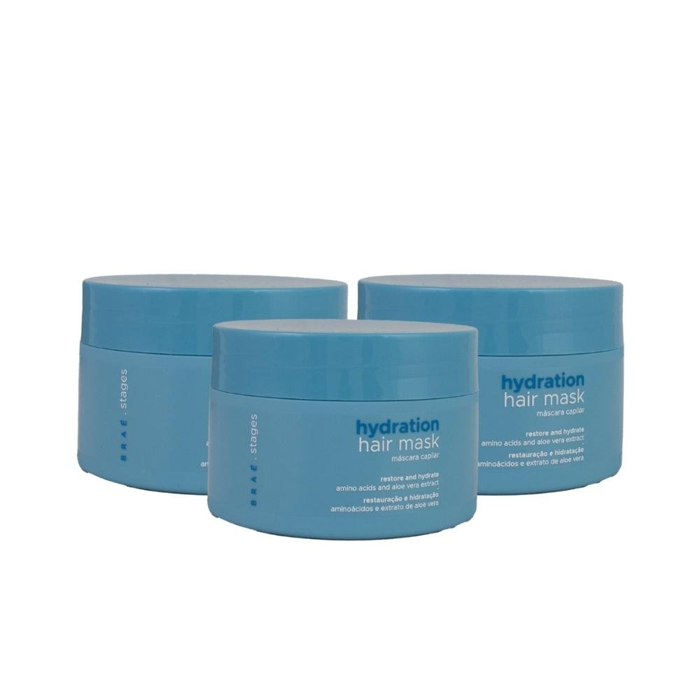 Braé Stages Hydration Kit 3 Máscara 200g ÚNICO 1