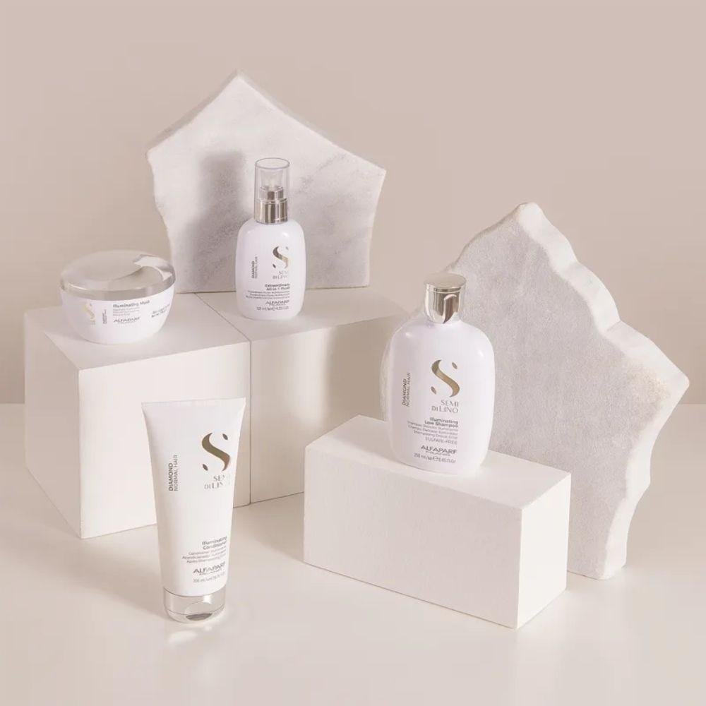 Alfaparf Semi Di Lino Diamond Kit 3 Condicionador 200ml ÚNICO 3
