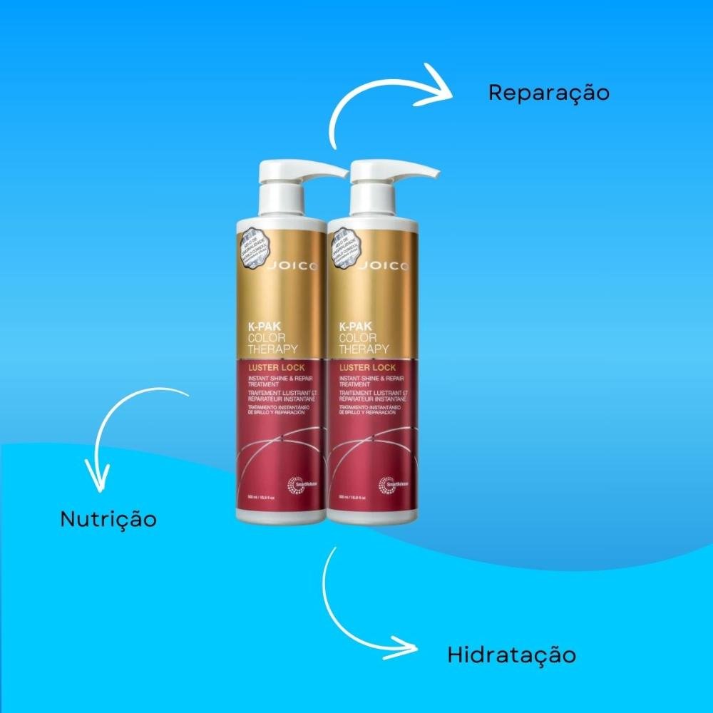 Joico K-PAK Color Therapy Luster Lock Kit 2 Máscara 500ml ÚNICO 4