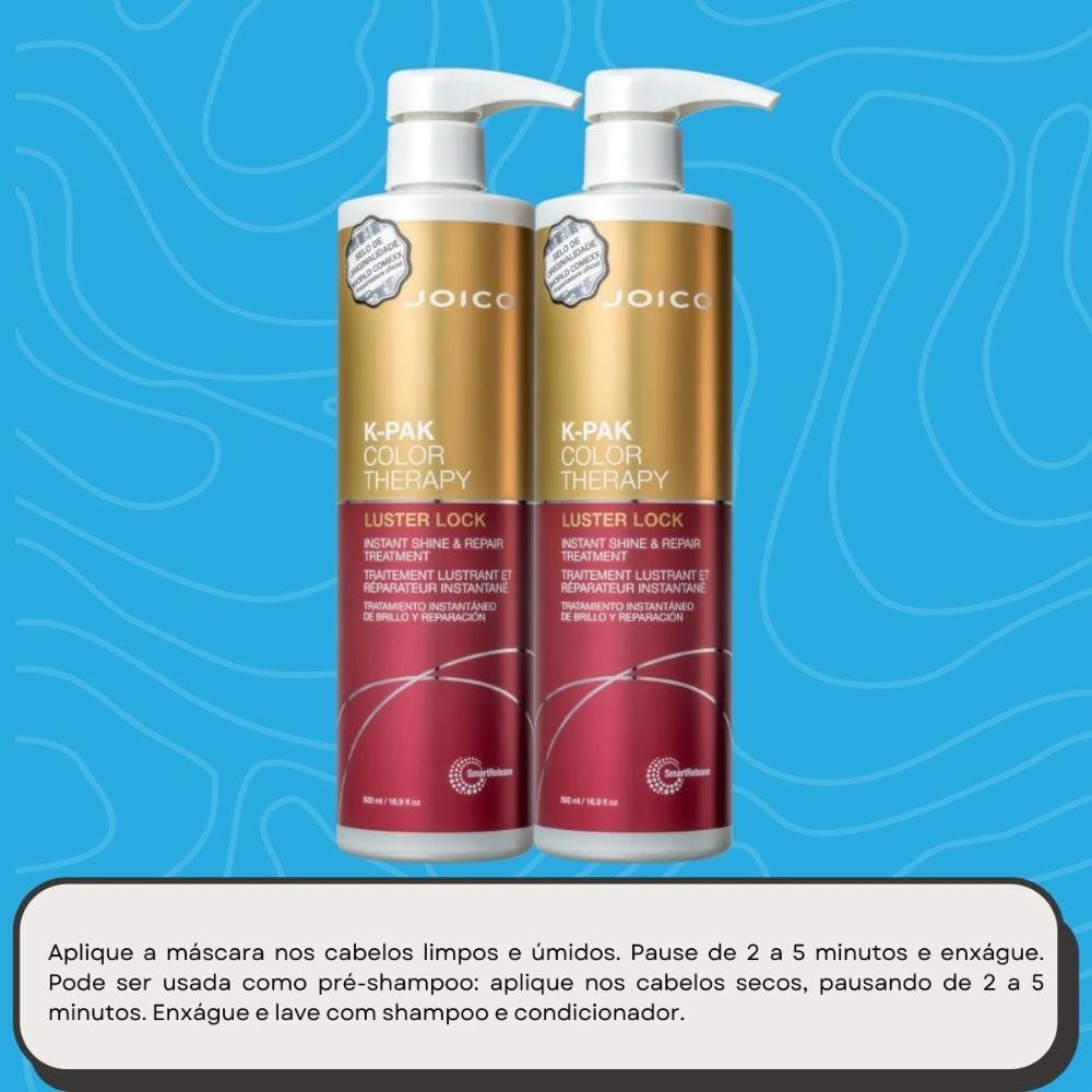 Joico K-PAK Color Therapy Luster Lock Kit 2 Máscara 500ml ÚNICO 5