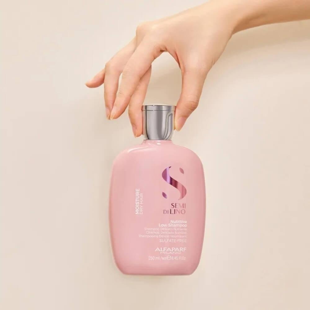 Alfaparf Semi Di Lino Moisture Nutritive Kit 2 Shampoo 250ml ÚNICO 5