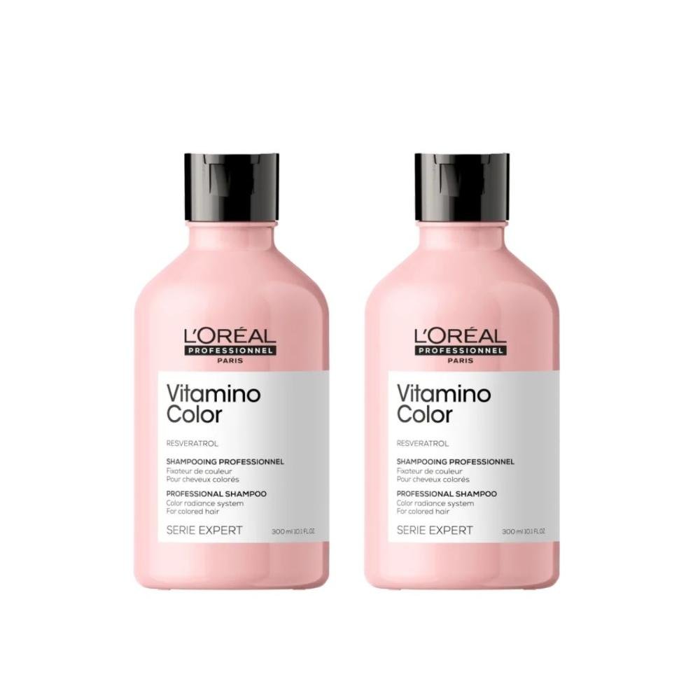 Kit Loreal Vitamino Color 2 Shampoo 300 ml ÚNICO 1