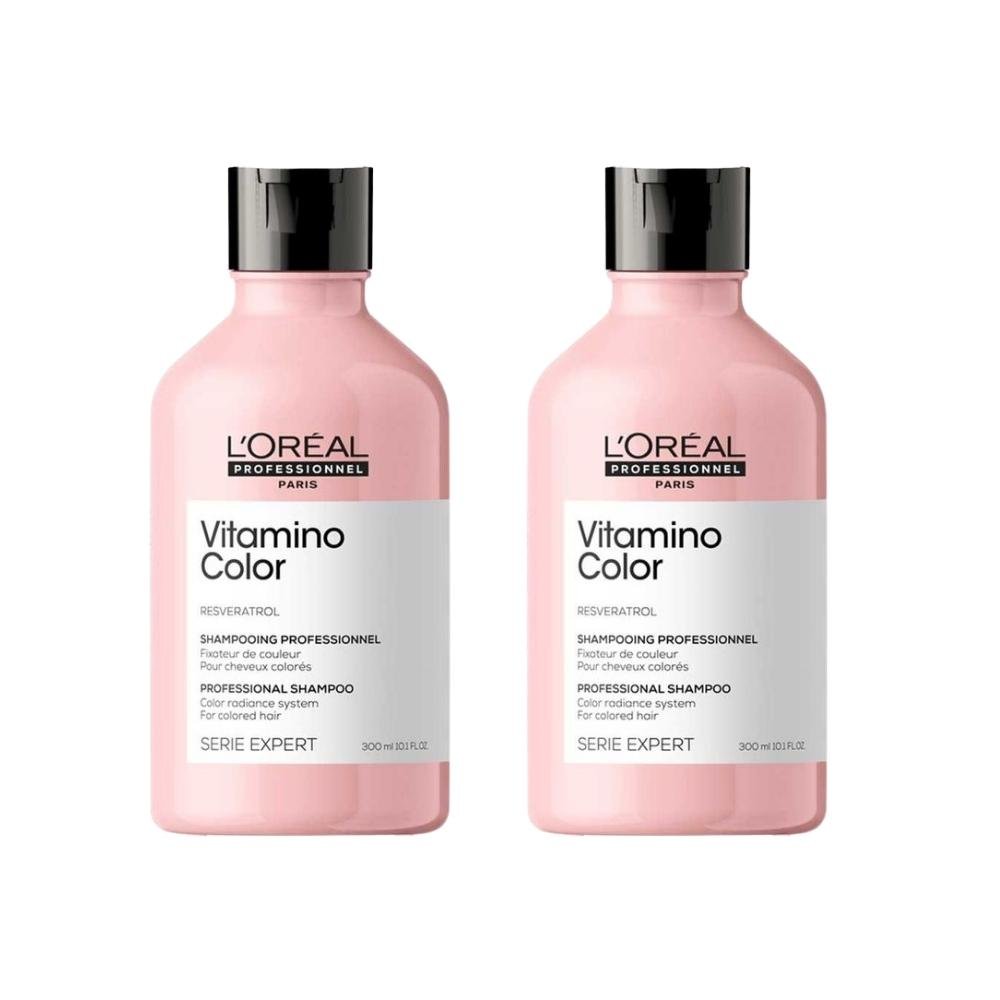 Kit Loreal Vitamino Color 2 Shampoo 300 ml ÚNICO 2