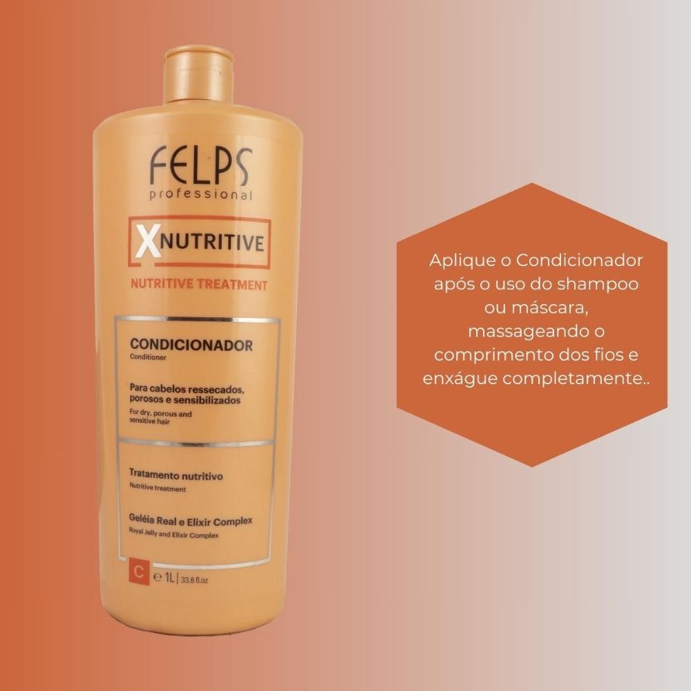Felps XNutritive Condicionador 1L 1L 5