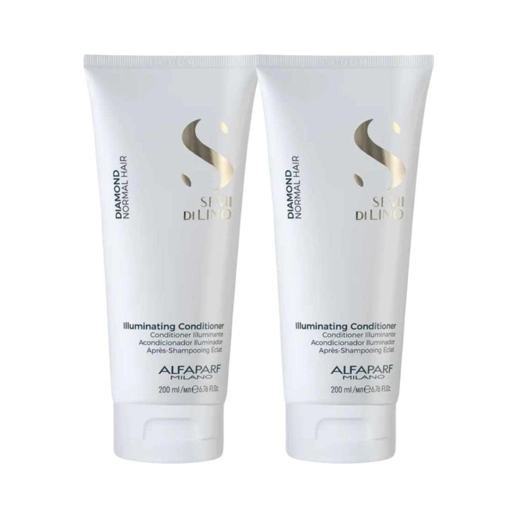 Alfaparf Semi Di Lino Diamond Kit 2 Condicionador 200ml