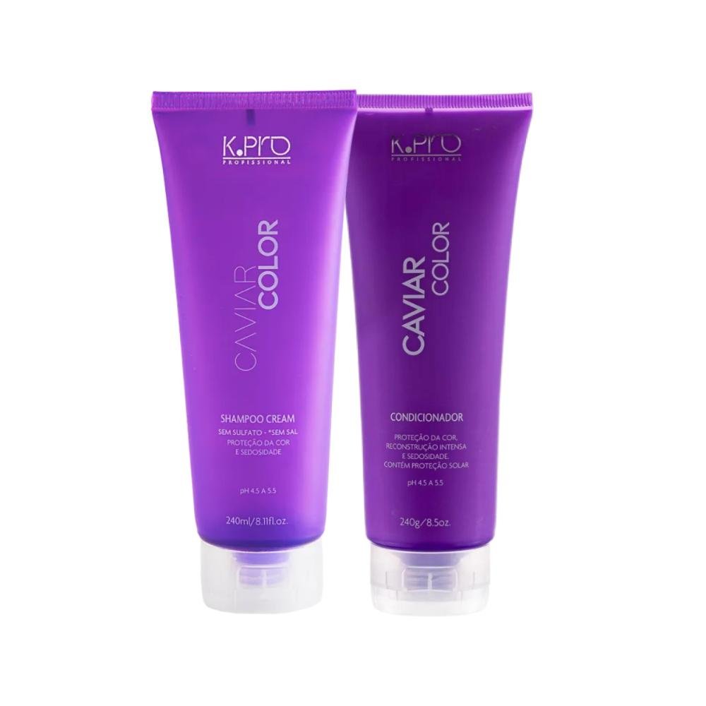 K.Pro Caviar Color Kit Shampoo + Condicionador 240g