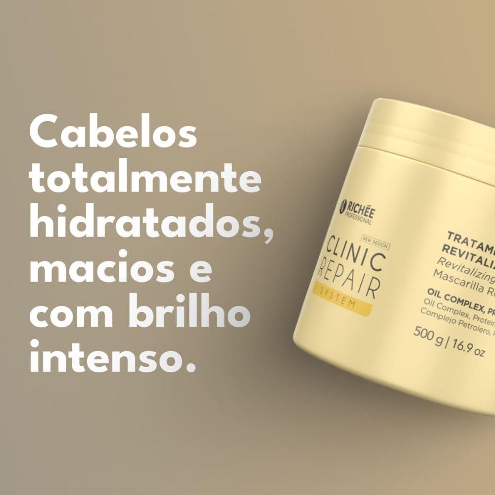 Richée Clinic Repair System Kit 2 Máscara 500g ÚNICO 4