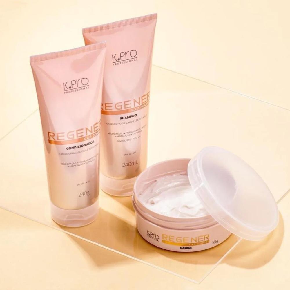 Kit K.Pro Regenér Shampoo + Condicionador 240 g ÚNICO 4