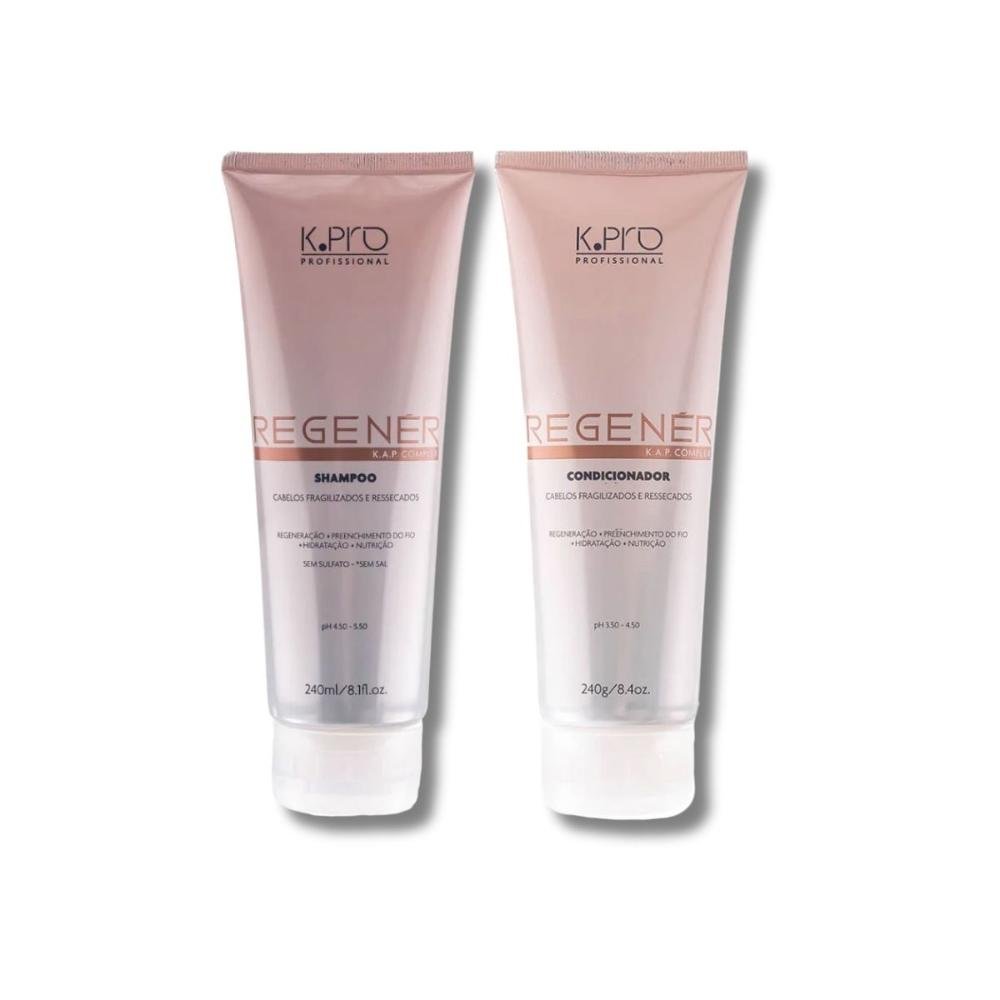 Kit K.Pro Regenér Shampoo + Condicionador 240 g ÚNICO 5