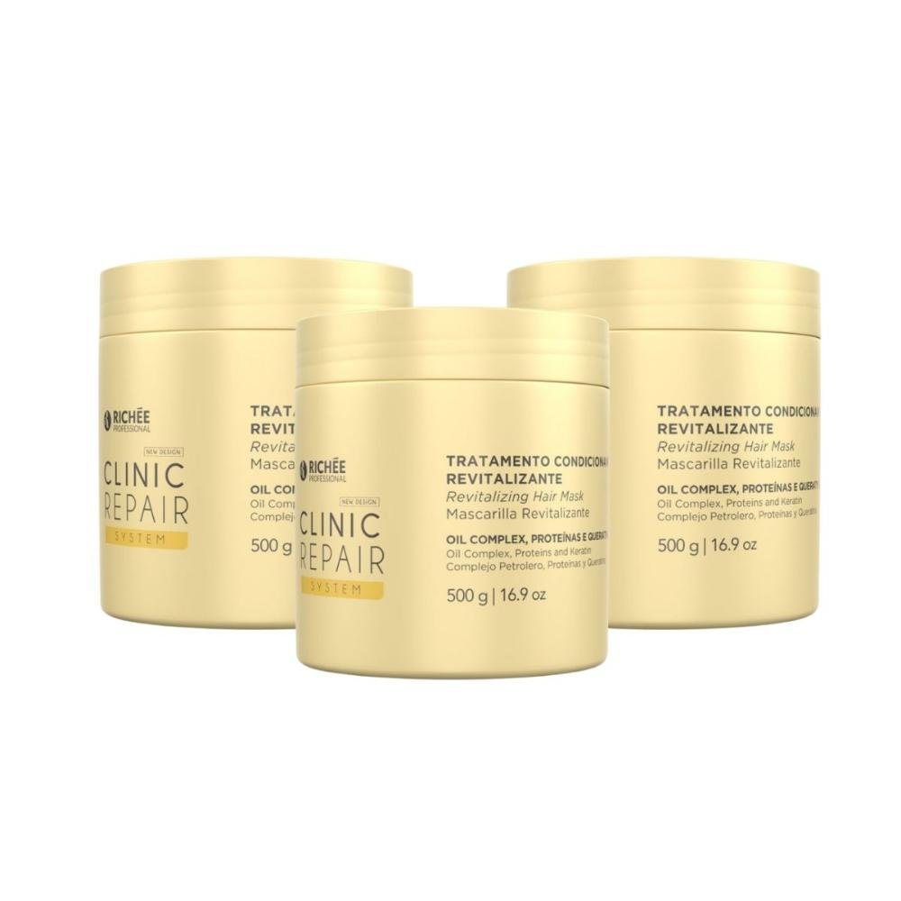 Richée Clinic Repair System Kit 3 Máscara 500g 500g 2