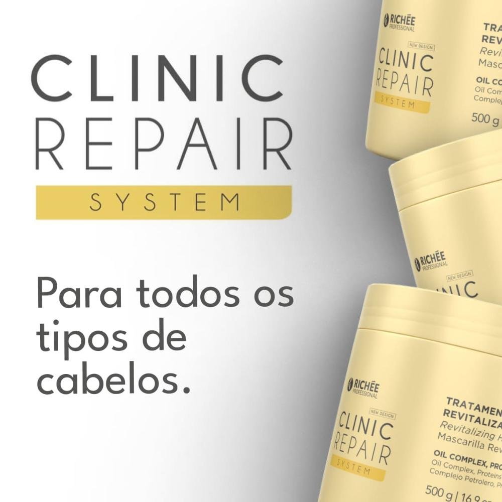 Richée Clinic Repair System Kit 3 Máscara 500g 500g 5