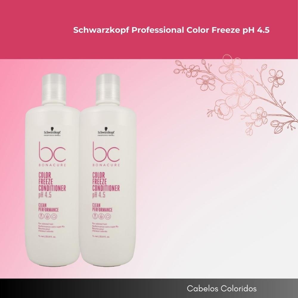 Schwarzkopf Color Freeze pH 4.5 Kit 2 Condicionador 1L ÚNICO 2