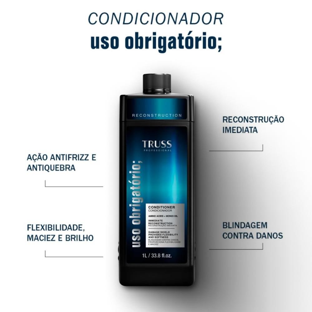 Truss Uso Obrigatório Reconstruction Condicionador 1L 1L 2