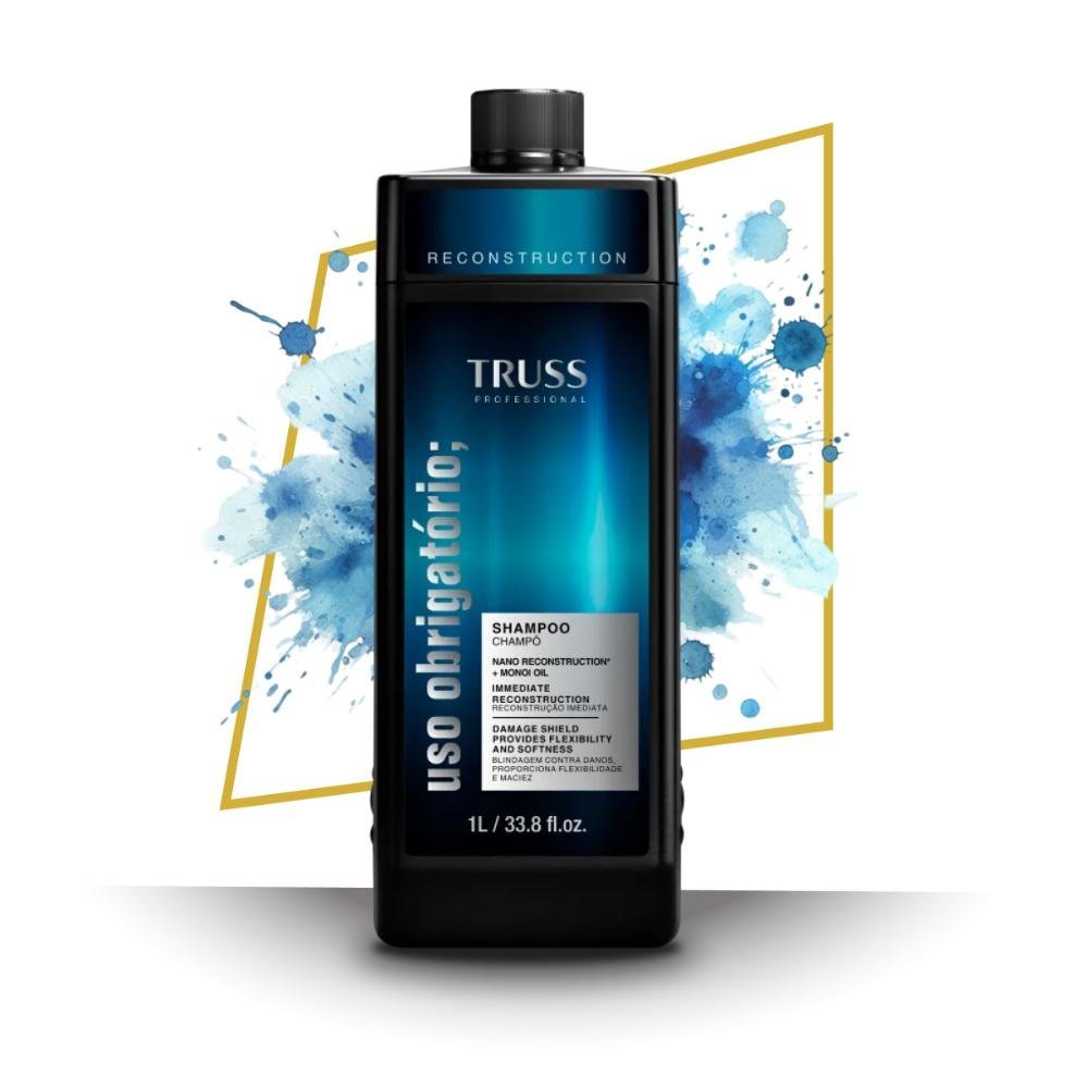 Truss Uso Obrigatório Reconstruction Shampoo 1L 1L 4