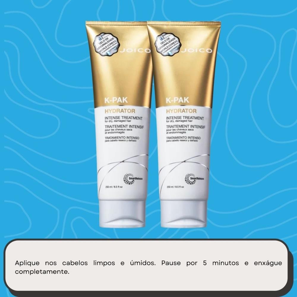 Joico K-PAK Intense Hydrator Kit 2 Máscara 250ml ÚNICO 5