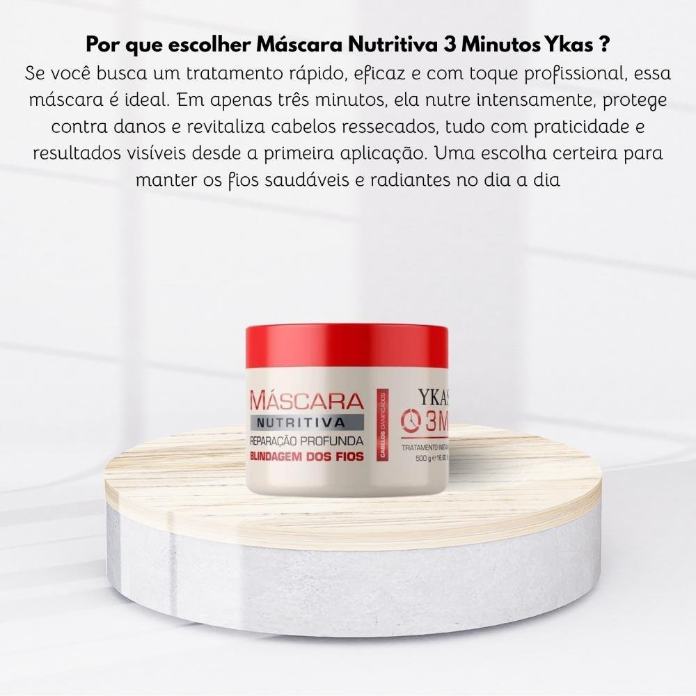 Ykas 3 Minutos Máscara Nutritiva 250g 250g 11