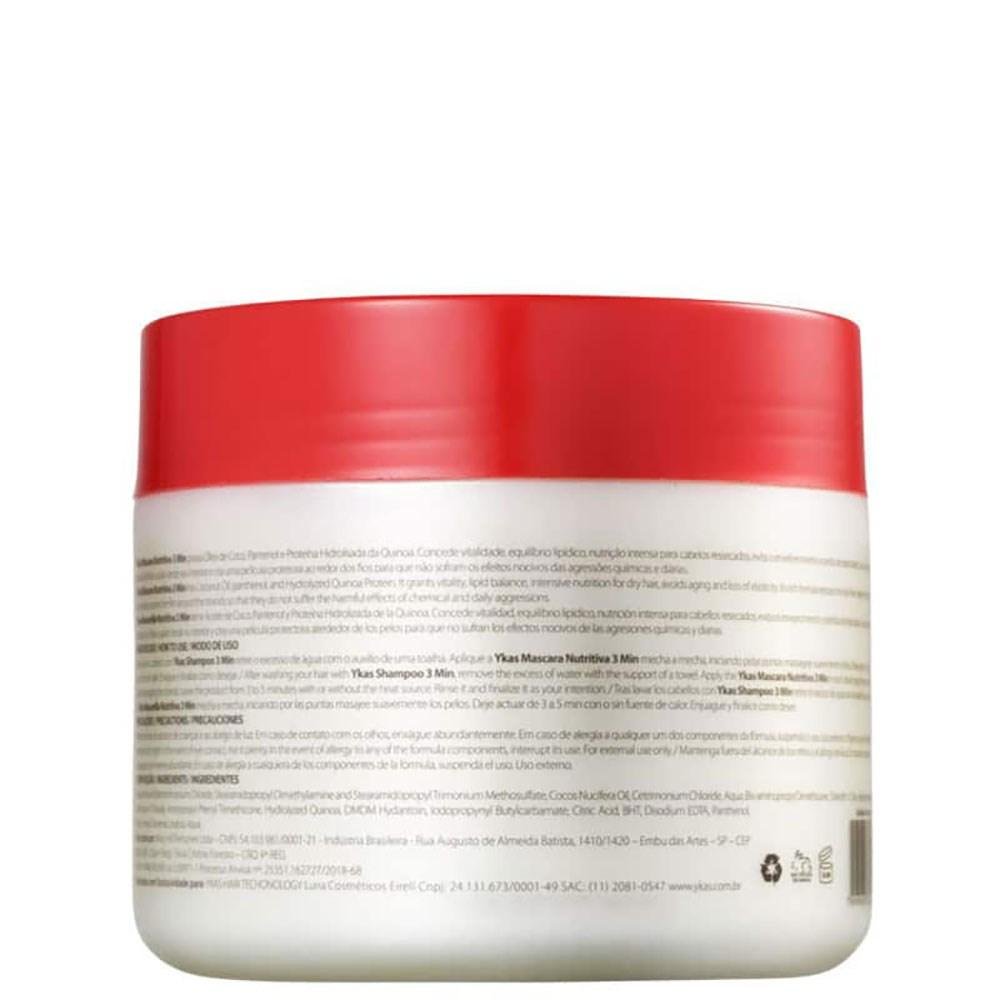 Ykas 3 Minutos Máscara Nutritiva 250g 250g 3