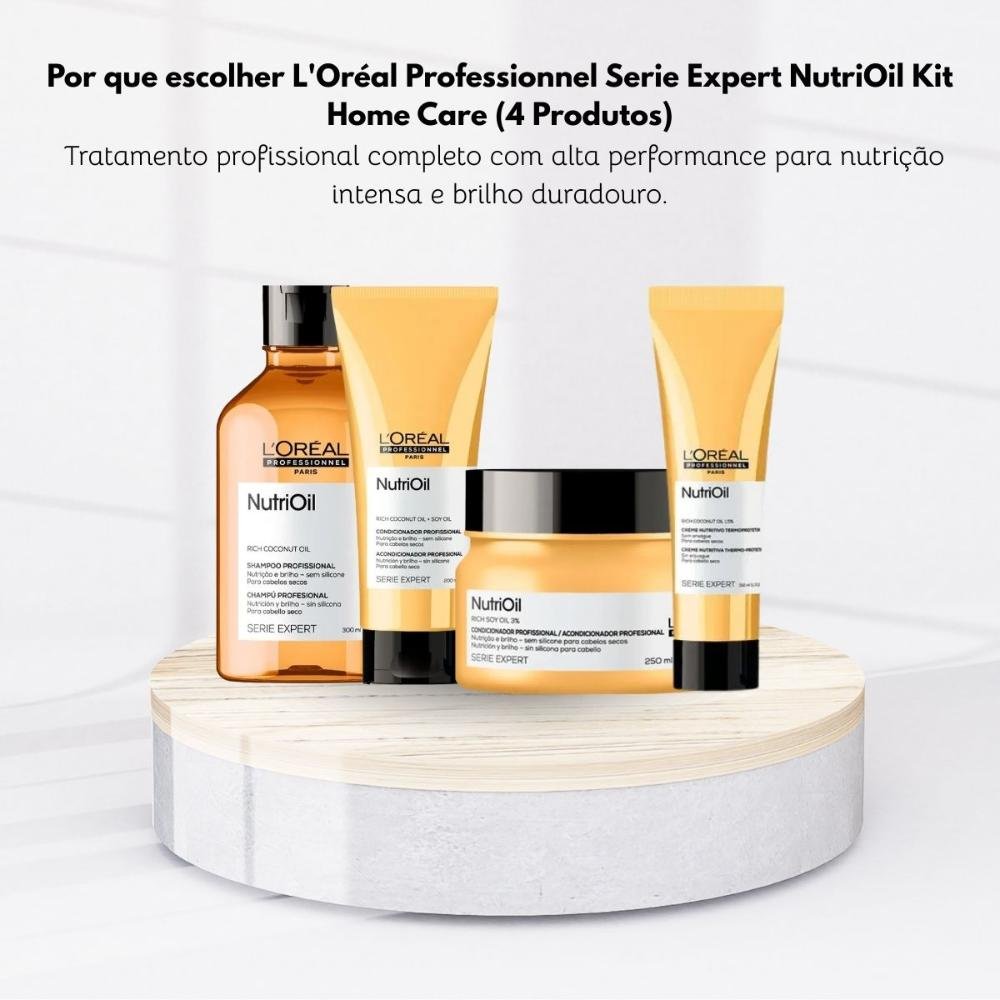 Kit Loreal NutriOil Home Care (4 Produtos) ÚNICO 7