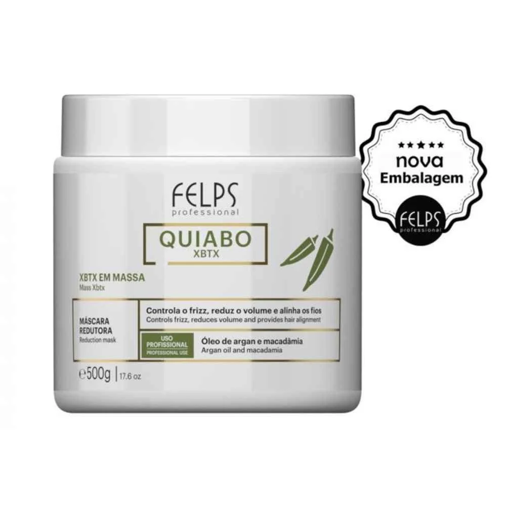 Felps Quiabo XBTX Kit 2 Redutor de Volume em Massa 500g ÚNICO 2