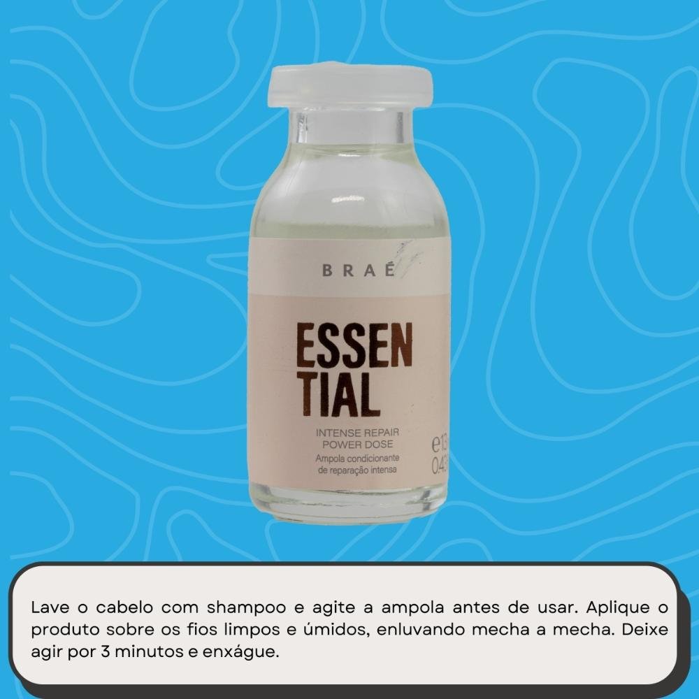 Braé Essential Power Dose Ampola 13ml 13ml 5