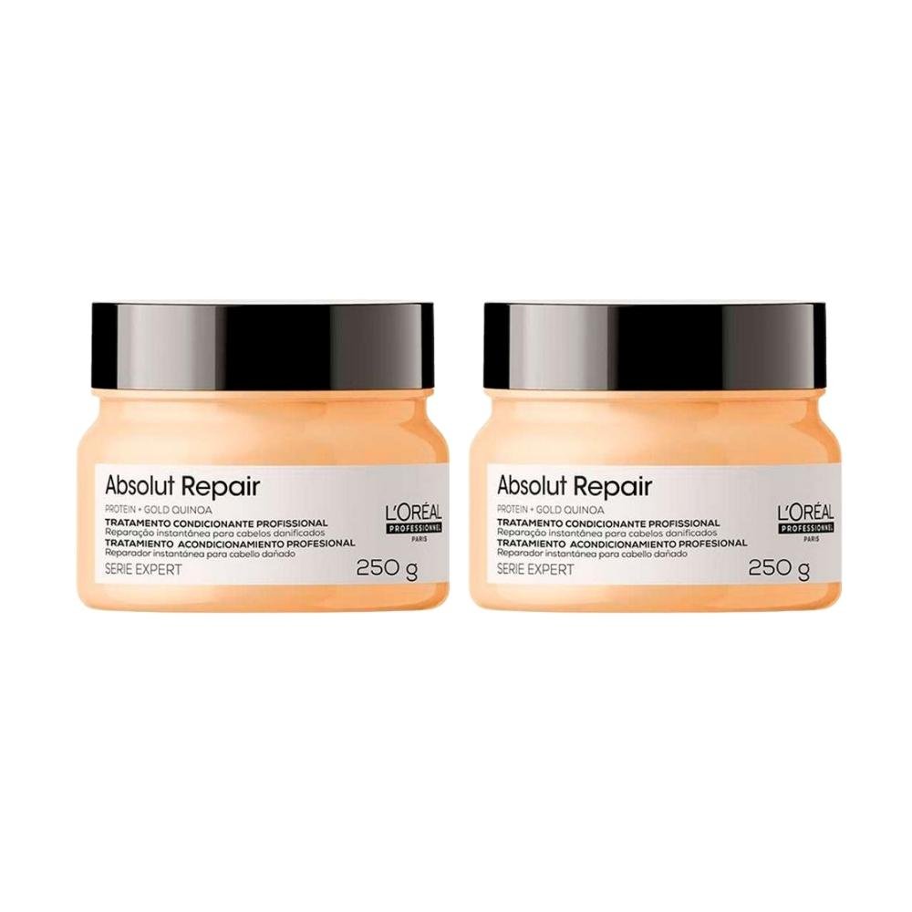 L'Oréal Professionnel Absolut Repair Gold Quinoa Kit 2 Máscara 500g ÚNICO 2