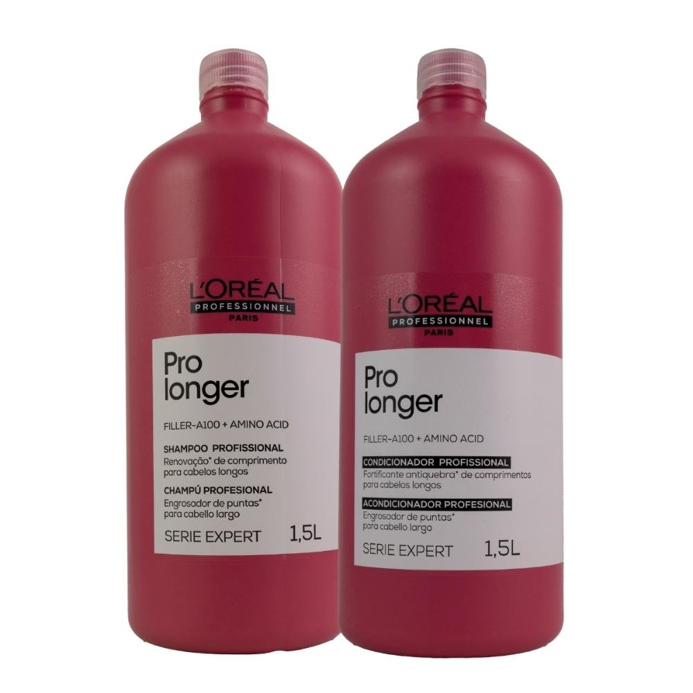 LOréal Professionnel Serie Expert Pro Longer Kit Shampoo e Condicionador 1,5L ÚNICO 1