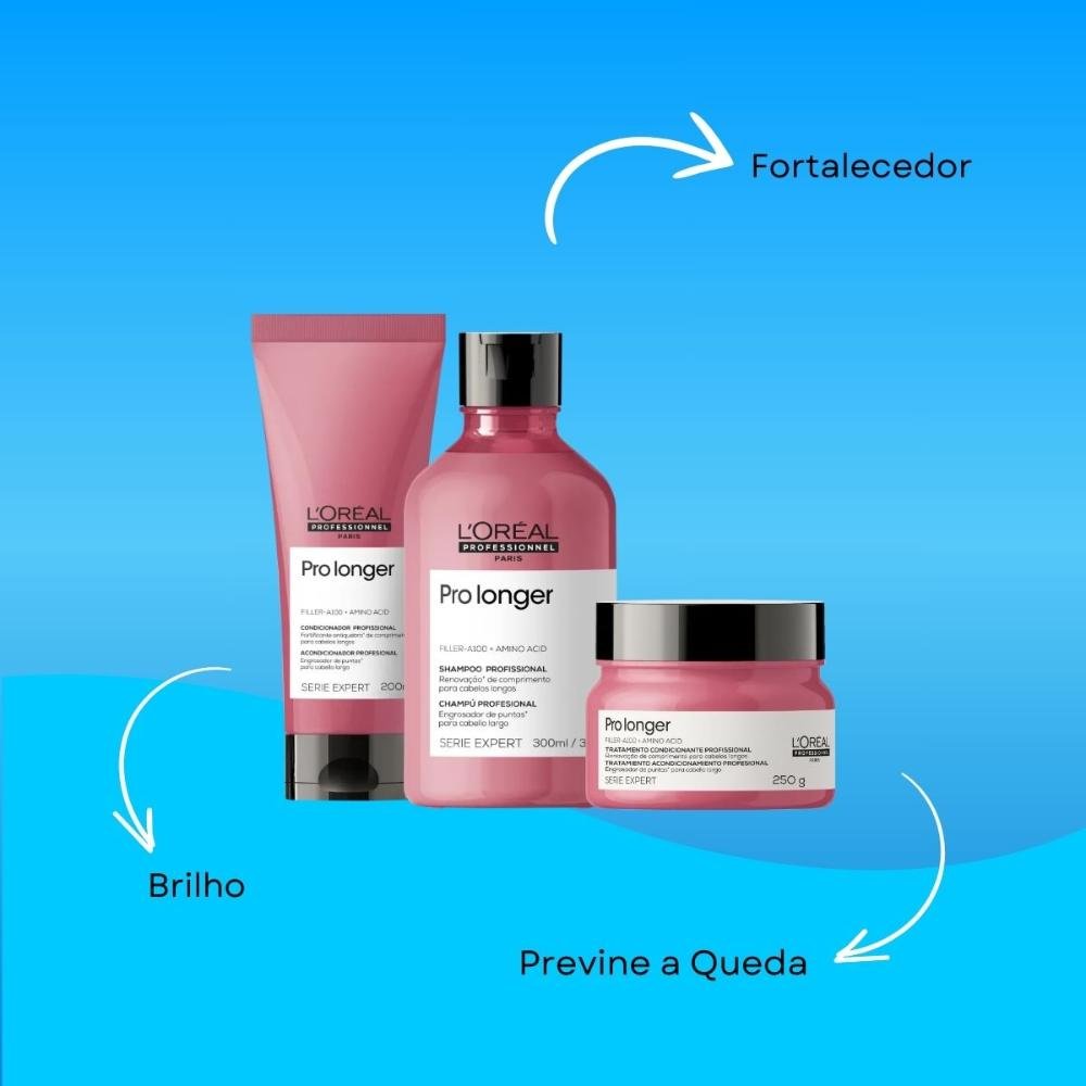 LOréal Serie Expert Pro Longer Kit Home Care (3 Produtos) ÚNICO 4