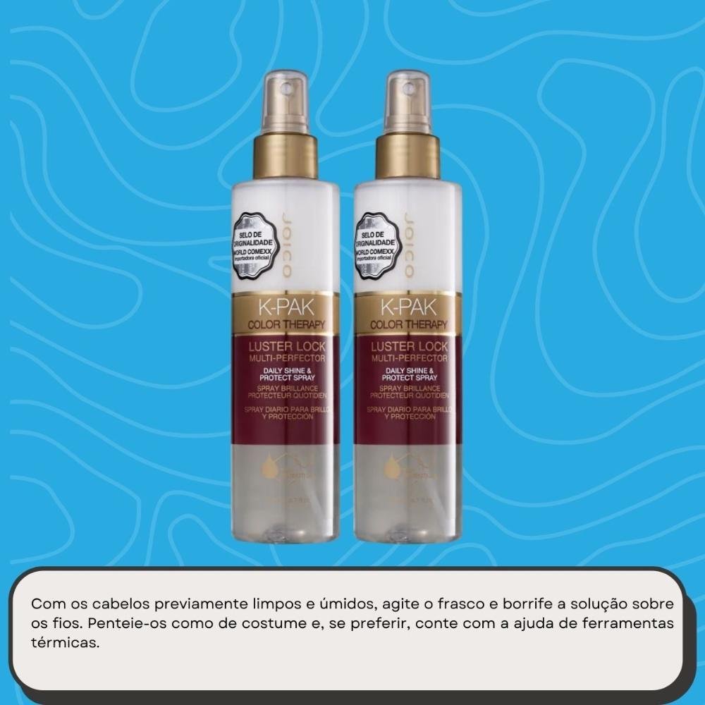 Joico K-PAK Color Therapy Luster Lock Kit 2 Leave-in 200ml ÚNICO 5