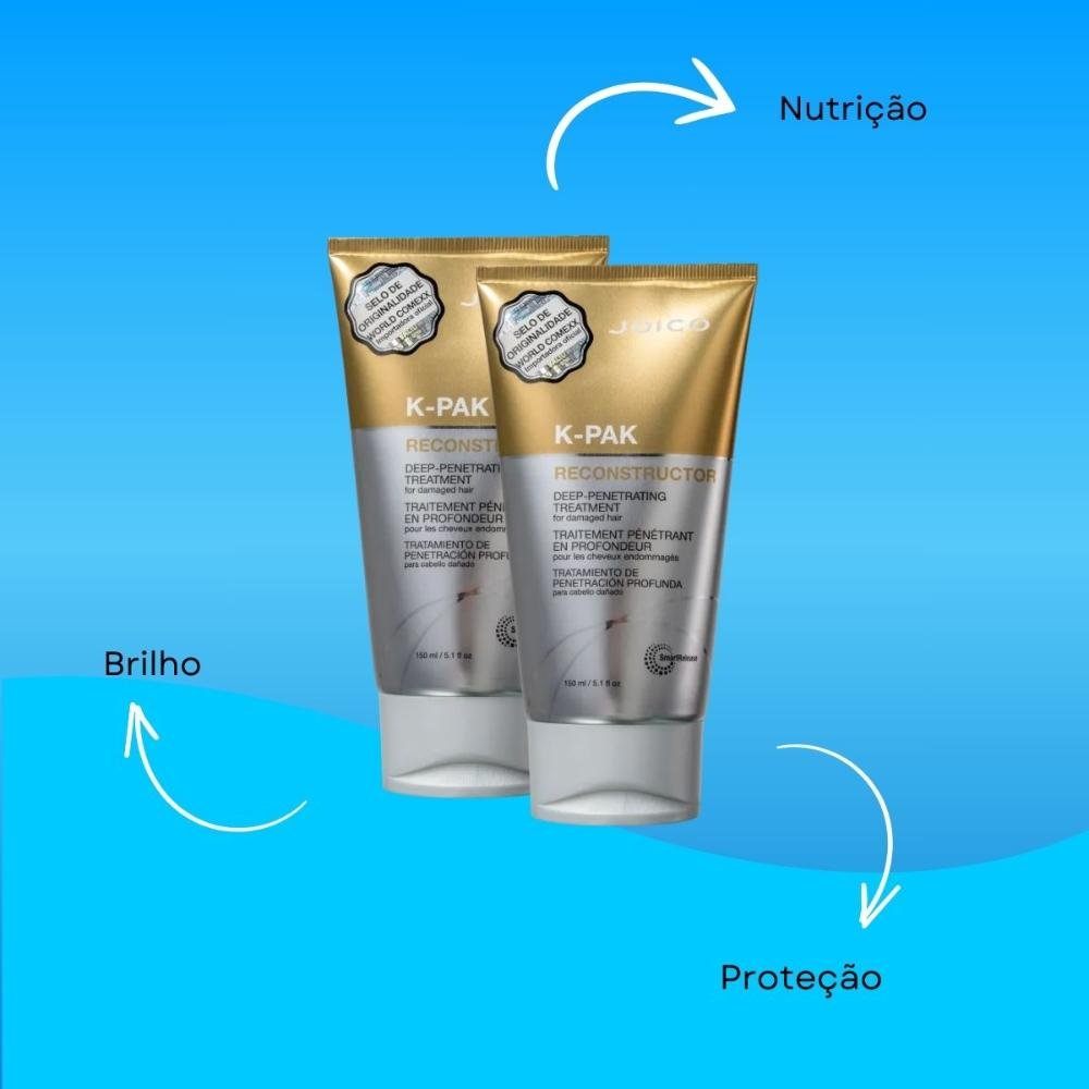 Kit Joico K-PAK Deep Penetrating 2 Máscara 150 ml ÚNICO 4