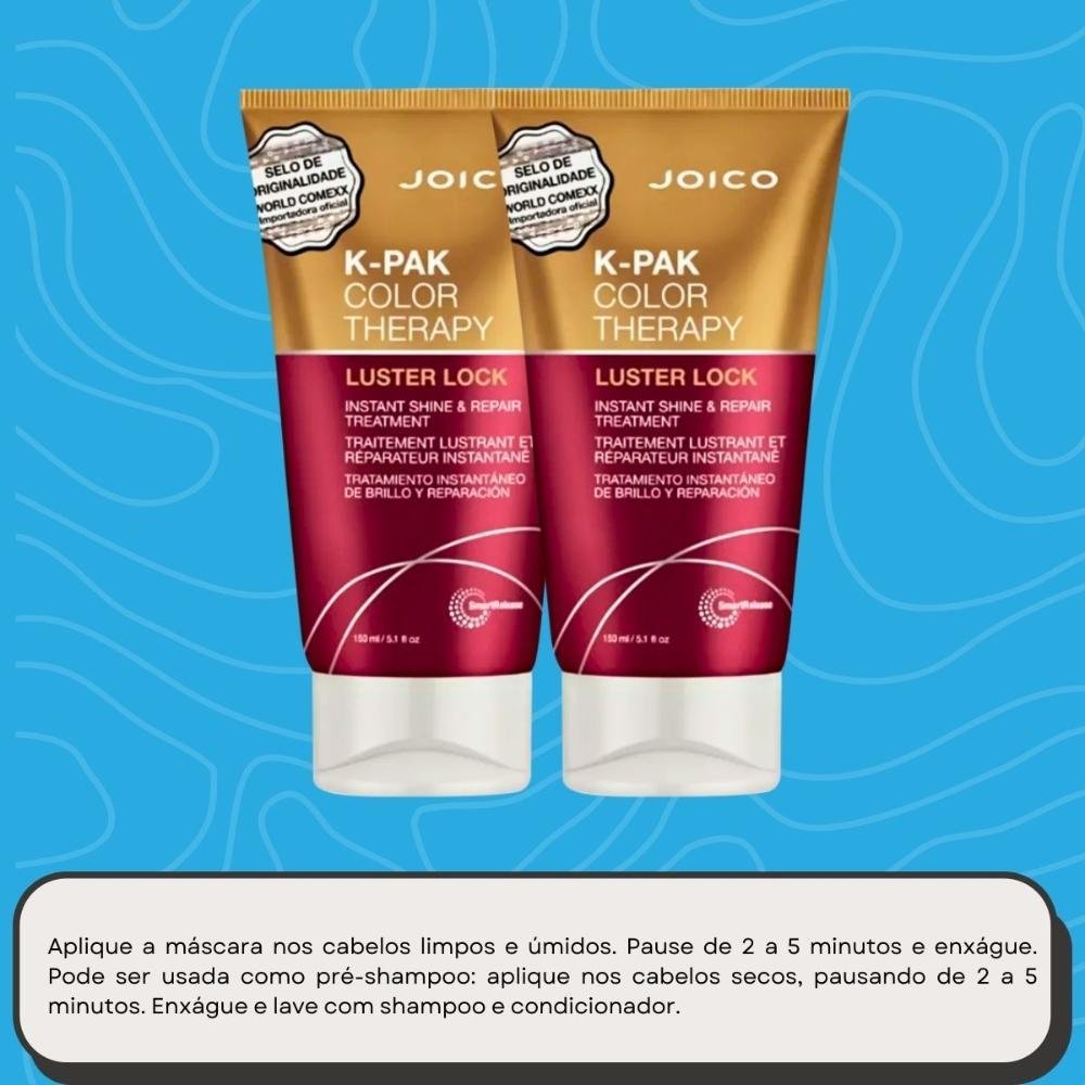Joico K-PAK Color Therapy Luster Lock Kit 2 Máscara 150ml ÚNICO 5