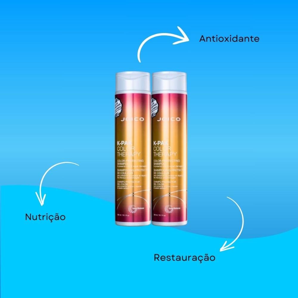 Joico K-PAK Color Therapy Kit 2 Shampoo 300ml ÚNICO 4