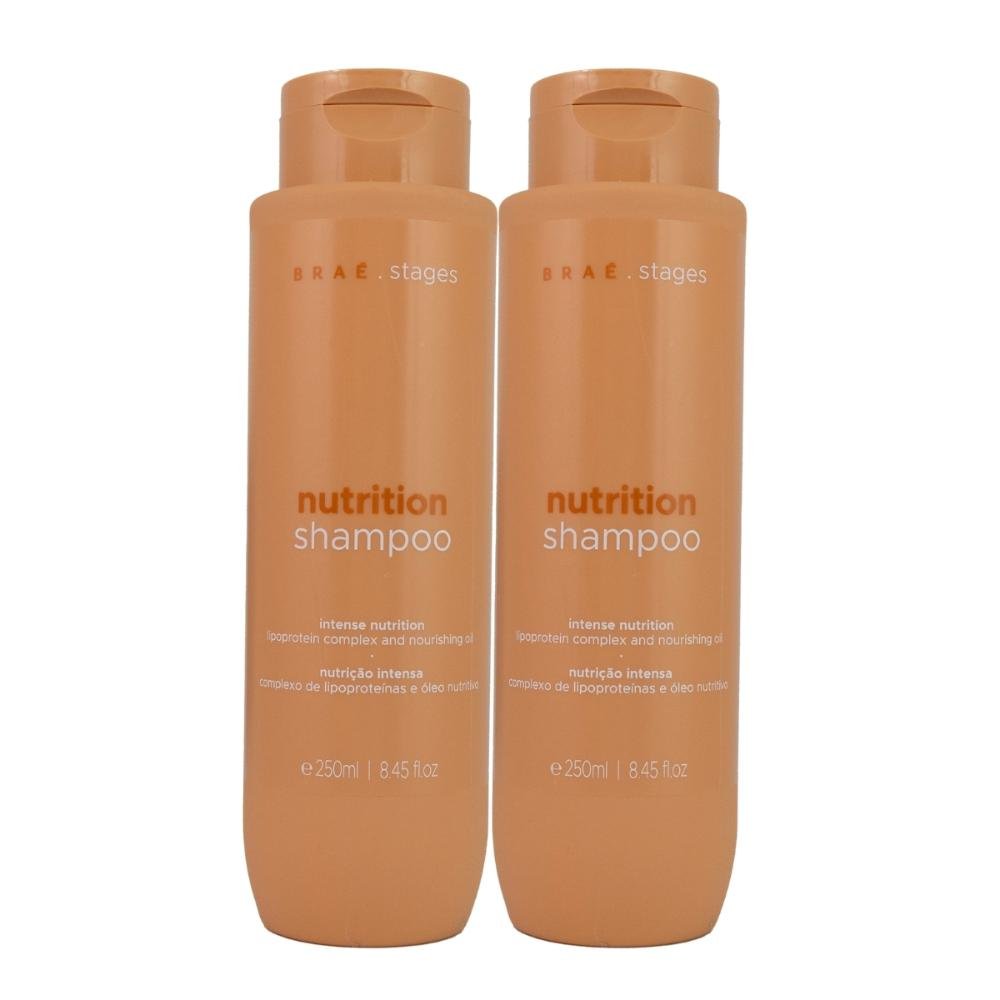 Braé Stages Nutrition Kit 2 Shampoo 250ml ÚNICO 1