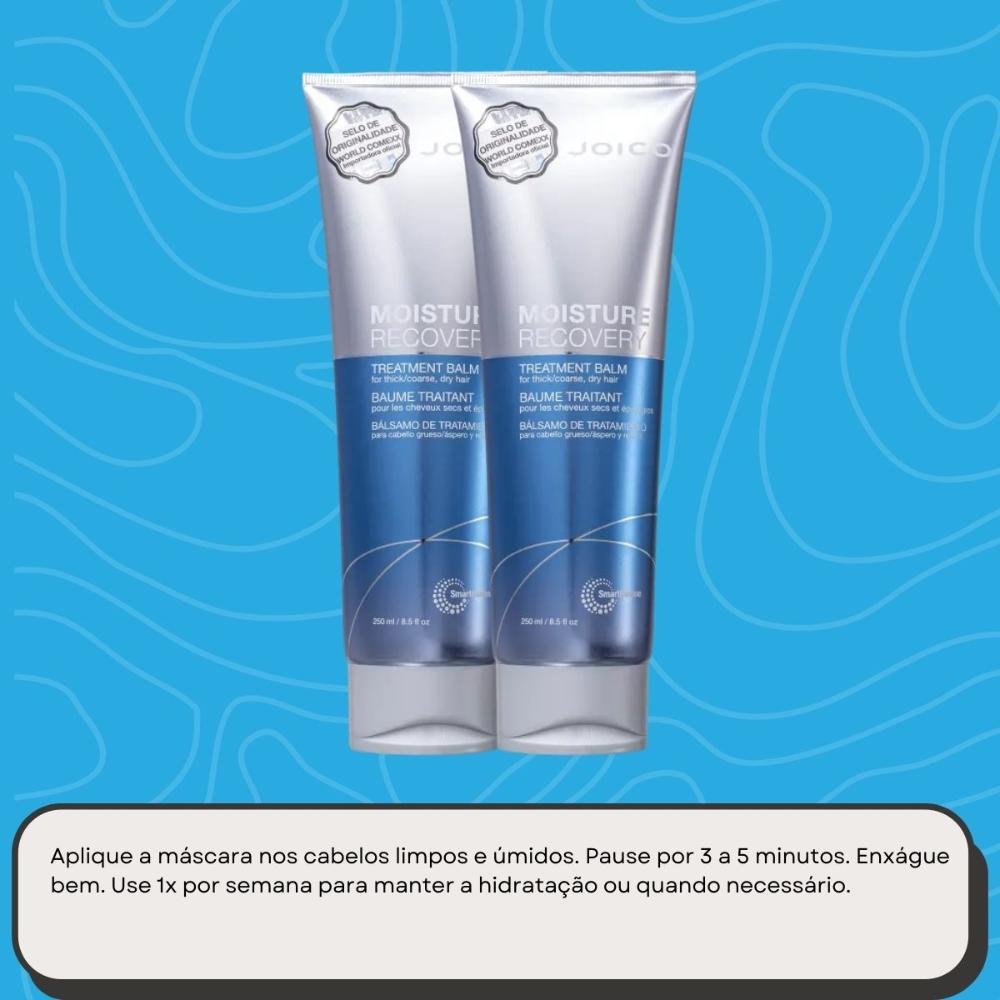 Joico Moisture Recovery Treatment Balm Kit 2 Máscara 250ml ÚNICO 5