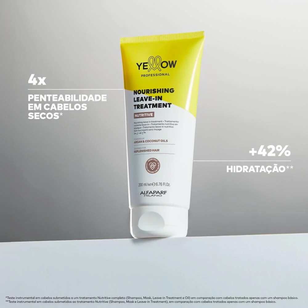 Yellow Nutritive Tratamento Nutritivo Leave-in 200ml 200ml 3